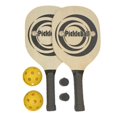 thumbnail image 2 of Pickleball Paddle Set Raqueta ligera con bolsa de almacenamiento 2 4 bolas (26 hoyos) Color de la madera Cola Paletas de pickleball, 2 of 8