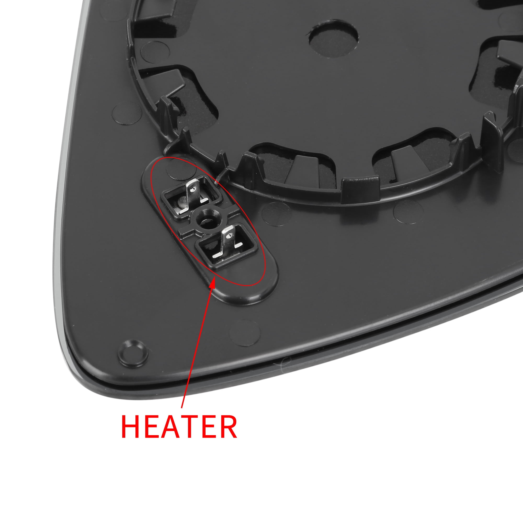 Unique Bargains Mirror Glass Heated with Backing Plate Driver Side Rearview Mirrors