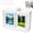 White, variant on Rotating Mini Photo Album Frame – Holds 24 Cards,Desktop Spinning Picture Display Stand for Memory Collection, Couple Gift