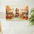 thumbnail image 2 of Happy Thanksgiving Chihuahua Give Thanks Fall Beanie Scarf Welcome Horizontal Matte Canvas Poster Dog Lover Gifts Idea Wall Art Home Decor - 00020, 2 of 5