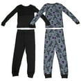 thumbnail image 2 of AME Sleepwear Boys Marvel Comics Black Panther 4 Piece Cotton Pajama Set (4), 2 of 2