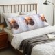 thumbnail image 4 of Balery Cow Funda Protectora para Almohada Corporal de Algodón Hipoalergénico con Cierre(55 x 21 pulgadas), Almohadas No Incluidas, 4 of 7