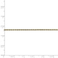 thumbnail image 5 of 10K Yellow Gold bracelet Rope chain Diamond-cut 20 in 1.3 mm, 5 of 5