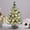 S, variant on 24 Inch Prelit Tabletop Christmas Tree Snow Flocked Christmas Tree with Led Lights Wood Base Mini Xmas Pine Tree for Table Desk Home Christmas Decor