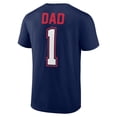 thumbnail image 3 of Men's Navy Columbus Blue Jackets Father's Day #1 Dad T-Shirt, 3 of 3