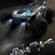 thumbnail image 2 of Bewildely RCGOFOLLOW plástico de buena calidad coche completo para 1/16 Rc coche completo Q117 RC pieza de coche RC accesorios de coche Kits de construcción modelo Dorado, 2 of 6