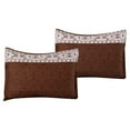 thumbnail image 4 of HGMart Bedding Comforter Set 7 Piece Bedding Sets - King Size, Brown, 4 of 5