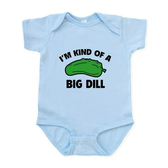 CafePress - I'm Kind Of A Big Dill Infant Bodysuit - Baby Light Bodysuit, Size Newborn - 24 Months