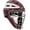 Maroon/White, variant on Rawlings Adult Velo Series Catchers Helmet