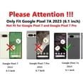 thumbnail image 2 of HAHDAXIA Google Pixel 7a Case, Pixel 7A Case with [3X Tempered Glass Screen Protector], Hard PC Bumper + Sofe TPU Shockproof Armor Impact Resistance Hybrid Marble Colorful Phone Case for Goog, 2 of 7
