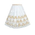 thumbnail image 5 of Girls Dress Gold Butterfly Embroidered Halter Dress Party 12 Years, 5 of 6