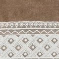 thumbnail image 2 of Linum Home Textiles 100% Turkish Cotton Aiden White Lace Embellished Hand Towel, 2 of 2
