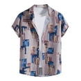thumbnail image 1 of Cameland Chemise Décontractée à Manches Courtes Style Hawaïen pour Hommes, 1 of 9
