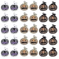 thumbnail image 1 of 30 piezas de chapado en negro y blanco de aleación para el Grupo de colgantes de Halloween, 1 of 5