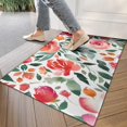 thumbnail image 4 of Pioneer Flower Floral Print Pattern Door Rugs,Washable Non Slip Door Mats Indoor,Decorative Door Mats,Entry Mat Indoor for Entrance,Bedroom,Kitchen,Bathroom,17"x30", 4 of 6