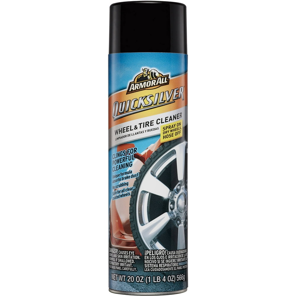 Armor All Quicksilver Wheel & Tire Cleaner Aerosol, 20 ounces, 18234