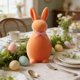 thumbnail image 4 of TanSiDing Easter Bunny Figurine Decorations, Festive Spring Home Decor, Desktop Ornament, Durable Foam Craft, Indoor Outdoor Holiday Decorations, 4 of 6