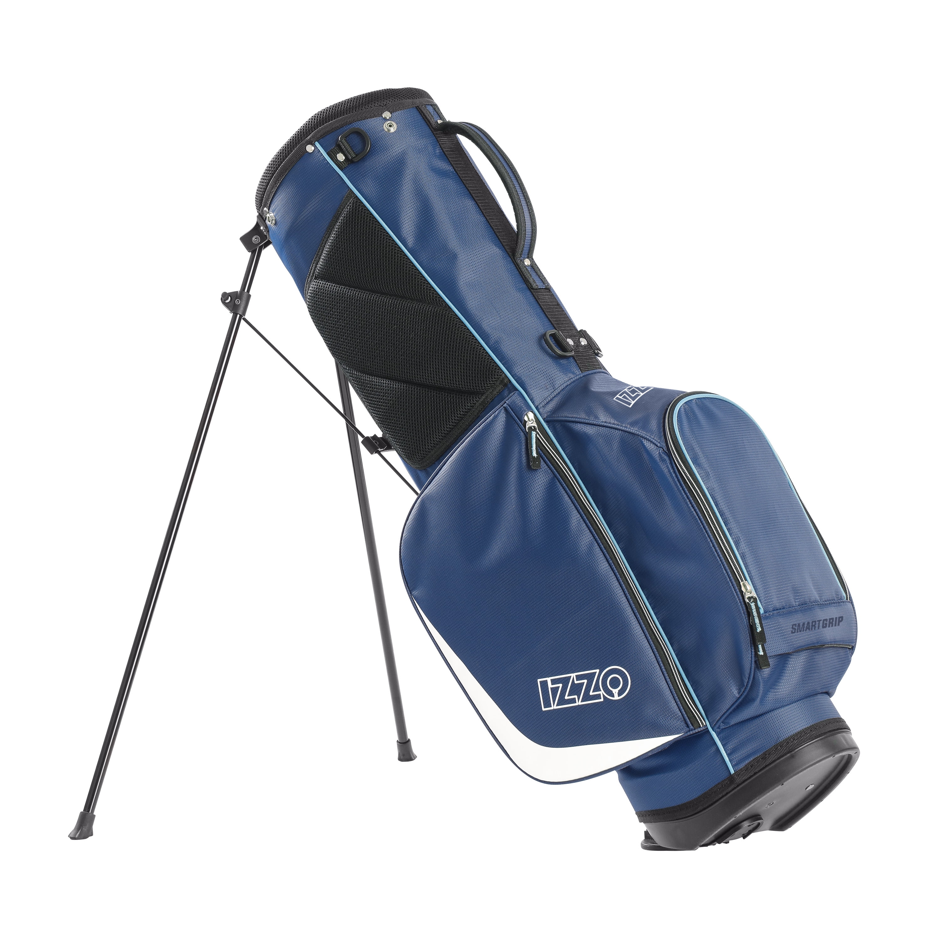 Izzo Golf Ultra-Lite Stand Bag - Light Blue, Only 3.2 lbs