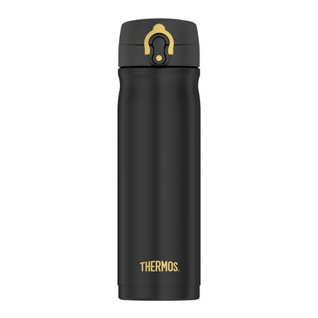 Thermos Direct Drink Stainless Steel Vacuum Insulated Water Bottle 16 oz. Black (EAJNL500BK4)