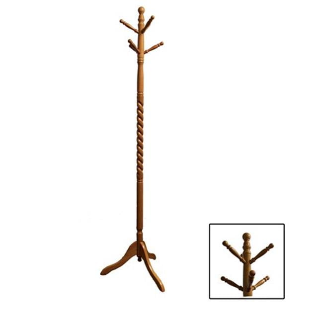 Ore International N10061NA Twist Natural Wood Coat Rack Walmart Canada