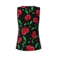 thumbnail image 6 of Goofa Cherry Printed Womens Workout Tops for Women Sleeveless Yoga Shirts Athletic Running Tank Tops Sleeveless Gym Clothes Workout Apparel-X-Large, 6 of 9