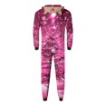thumbnail image 4 of Penkiiy Christmas Pajamas for Family Matching Cute Long Sleeve Couples Soft Sleepwear One Piece Funny Christmas Pjs Sets 2XL Multicolor, 4 of 4