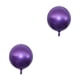 thumbnail image 4 of Matsuzay Globos redondos Película de aluminio Casa liviana Globos Accesorios para fotos Púrpura Violeta 2Conjunto, 4 of 6
