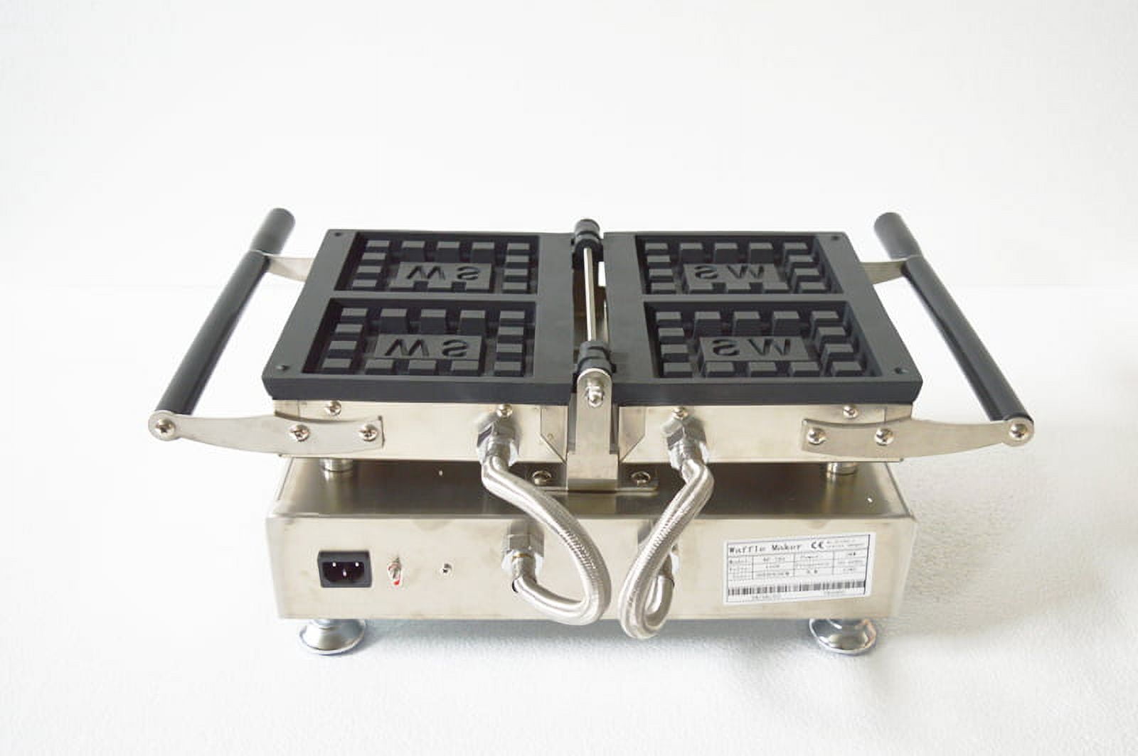 Techtongda Nonstick Electric Square Shaped Waffle Maker Iron Machine