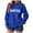 Blue, variant on adviicd Womens Christmas Sweatshirts Long Sleeve Xmas Top Funny Holiday Merry Letter Graphic Pullover Sweater (Dark Gray, M)