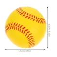 thumbnail image 2 of LEEYNEER 8 Pcs Practice Foam Softball Bucket Baseballs Children‘s Training Student, 2 of 8