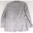 thumbnail image 2 of Lauren by Ralph Lauren Mens Sport Coat Long Windowpane   Gray 48, 2 of 4
