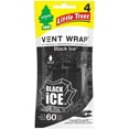 thumbnail image 3 of Little Trees Vent Wrap Air Freshener for Car & Home Black Ice Scented - 8 Pack!, 3 of 4