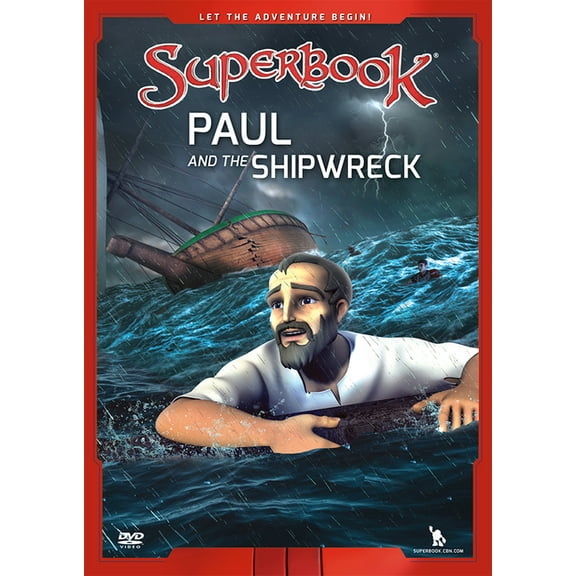 Dvd-Paul And The  Shipwreck (Superbook)