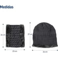 thumbnail image 5 of Set de 2 Gorros de Invierno con Bufanda, Bluelander, Unisex, 5 of 5