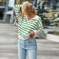 thumbnail image 1 of Suéter de mujer de estilo europeo y americano para otoño e invierno, suave, cómodo, cálido, camiseta informal para mujer, 1 of 6