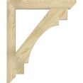 thumbnail image 3 of Ekena Millwork 4"W x 32"D x 38"H Merced Slat Rough Sawn Bracket, Douglas Fir, 3 of 4