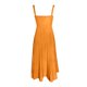 thumbnail image 5 of Vestido sin mangas y sin espalda de corte A para mujer - Vestido largo de color liso para fiestas en la playa en verano, 5 of 5