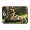 thumbnail image 2 of EGNMCR Bathroom Rugs, Area Rug, Easter Day Carpet Entrance Door Mat Household Absorbent Nonslip Foot Mat Dirt Proof Mat Bathroom Nonslip Mat Size 15.7x23.6 In Polyester Room floor mats, 2 of 6