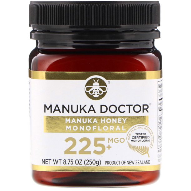 Manuka Doctor Manuka Honey Monofloral, MGO 225+, 8.75 oz (250 g