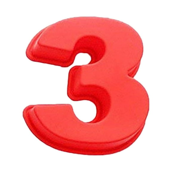 Kugisaki 3D Silicone Cake Pans Set Large Number Cake Mold Novelty Cake Tins Baking Mold for Birthday Wedding Anniversary