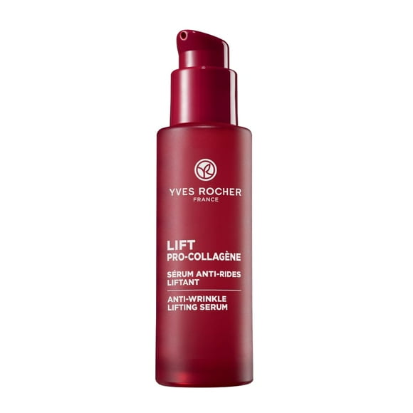 Yves Rocher Lift Pro Collagène Lifting Serum | Smooths, Plumps and Tones | Micro-pearled Gel Texture | All Skin Types | Apply Morning & Evening | Pump B