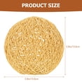 thumbnail image 2 of HINTRMENT Bedroom Light Shades Handwoven Lampshade Simple Cover 1Pcs, 2 of 5