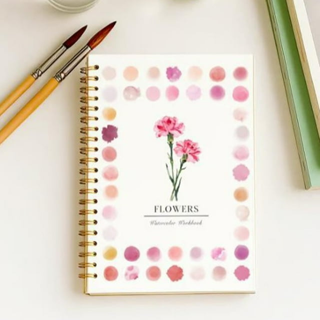 Beginner Riendly Watercolor Workbook Watercolor Kit For Adults Beginner 16 Colors Water Color Books Easy Nature Scenes Paint Set Watercolors Coloring Pages For Creative Exploration