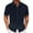 Z-Black, variant on ohmzyzo Men's Short Sleeve Button Down Shirt Textured Casual Loose Fit Shirts Summer Lightweight Breathable Tees