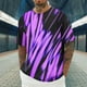 thumbnail image 2 of Camisetas de Manga Larga para Hombres Camisetas de Cuello Redondo de la Impresión de la Moda Casual, Camisetas de la Blusa de Poliéster de Algodón, 2 of 5