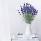 thumbnail image 4 of Plantas de lavanda artificial - Decoración de boda con césped primaveral con 9 tallos, flores falsas moradas de 16,54" para salón, mesa de comedor y patio exterior, 4 of 6
