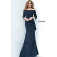 thumbnail image 3 of Women's Jovani Mother of the Bride Long Formal Dress 00446 Plum Size 4, 3 of 3
