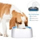 thumbnail image 4 of Cuenco de agua para perros, cuenco para perros a prueba de desbordamiento, cuenco de agua para mascotas antiderrames, evita la boca mojada cuenco de agua flotante lento, mantiene el agua fresca Xemadio QH-377, 4 of 7