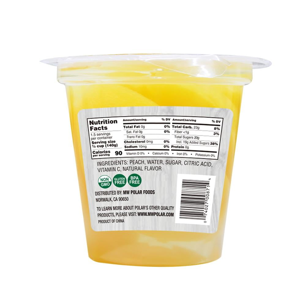 Sliced Peaches in Light Syrup 7 oz (Pack of 12)