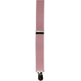thumbnail image 4 of CTM®  Solid Fashion Color Bow Tie and Suspender Set (Men's), 4 of 4